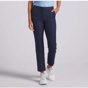 Puma Women's Costa Trouser Golf Pants Navy Classic Fit Midrise XXS NWT